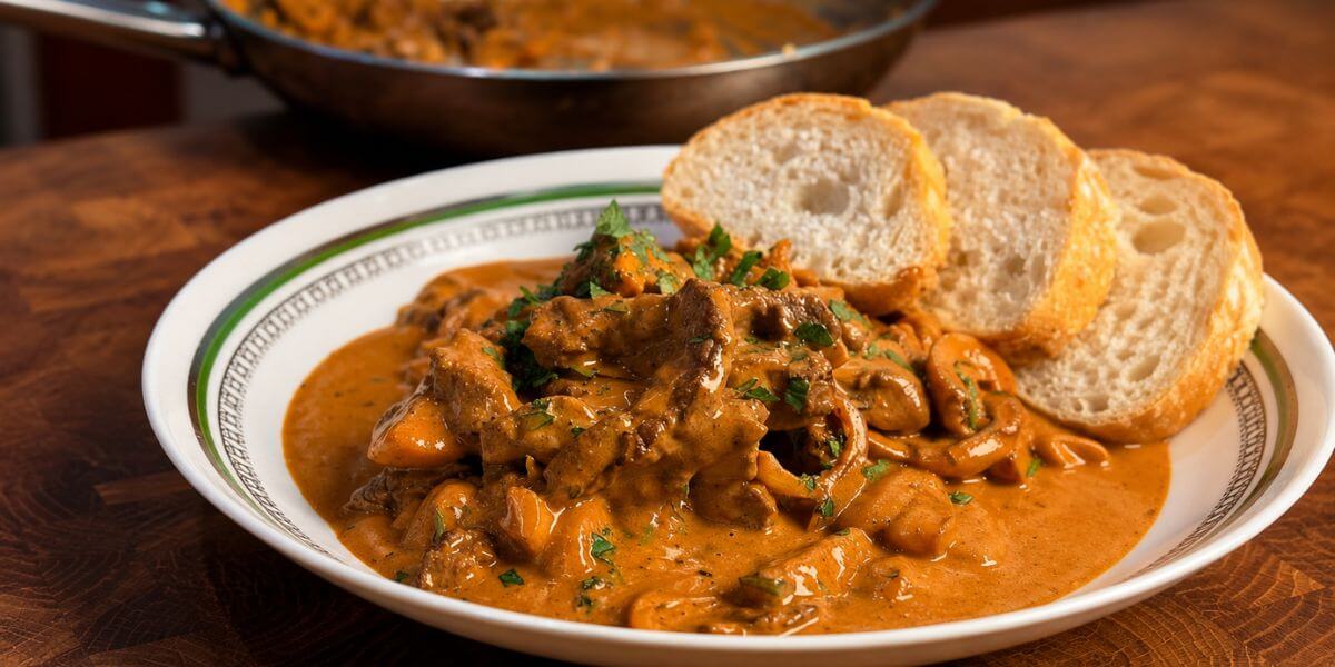 Beef Stroganow
